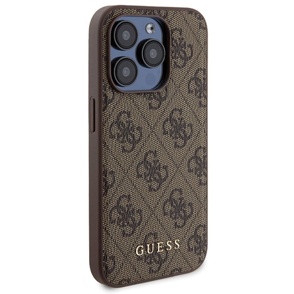 Guess Bundle Pack MagSafe 4G Metal Gold Logo Ensemble étui + Power Bank 5000mAh MagSafe iPhone 15 Pro Max - vue 4