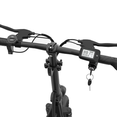 Patinete eléctrico Nanrobot M5 Pro con asiento y cesta, motor de 750 W y batería de 30 cm (12 pulgadas) de 48 V y 10,4 Ah