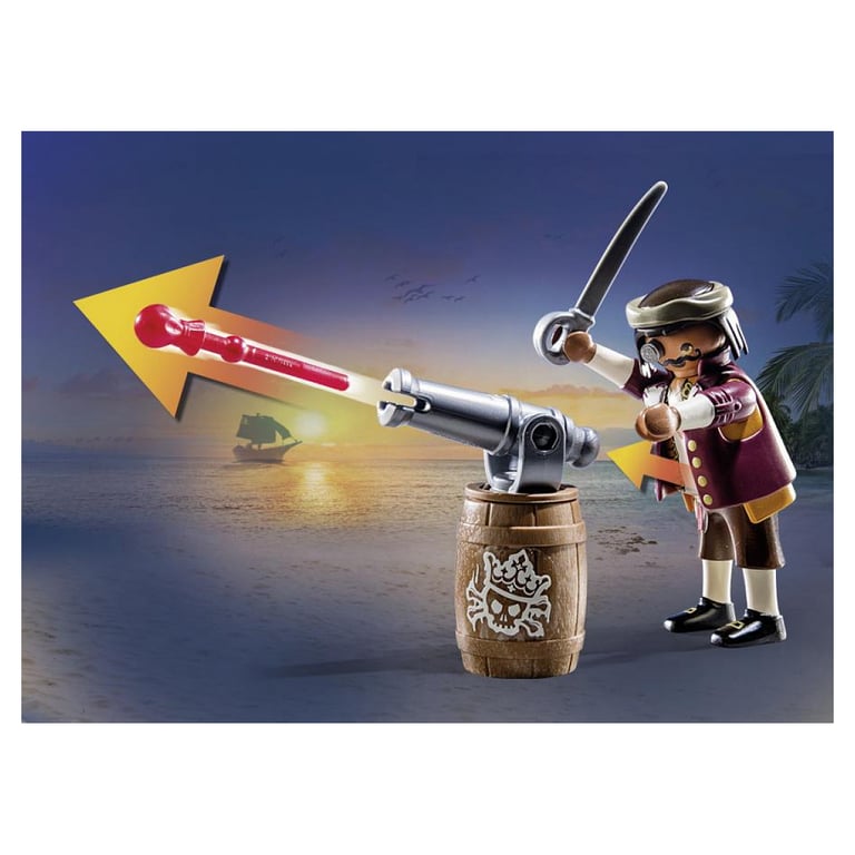 Jeux D'imitation Pirate Avec Pieuvre Géante Playmobil La Boite - vue 3