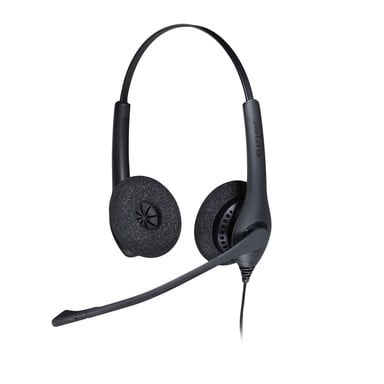 Jabra Biz 1500 Duo USB Cuffie ad archetto cablate Desktop/Centro chiamate USB Type-A Bluetooth Nero