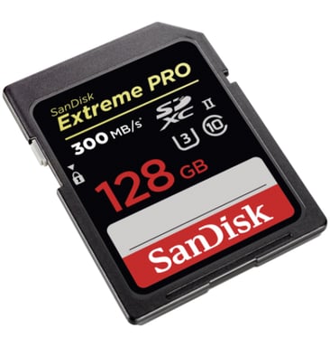 SanDisk Extreme PRO, 128 GB 128 GB SDXC UHS-II Classe 10