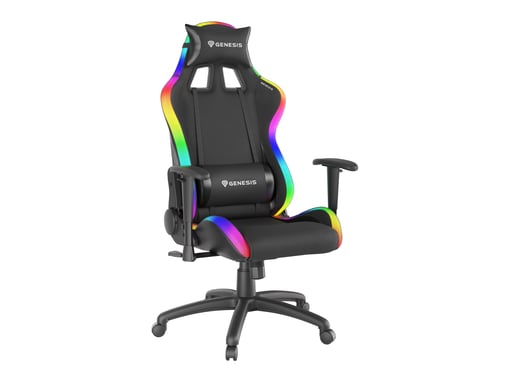 GENESIS Trit 500 Silla para videojuegos universal Asiento acolchado Negro