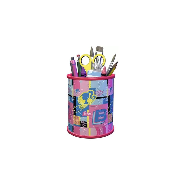 Puzzle 3D Pot à crayons 54 pièces : Barbie Ravensburger France - vue 3