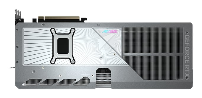 GIGABYTE AORUS GeForce RTX 5080 MASTER ICE 16G Carte Graphique - 16 Go GDDR7, 256 bits, PCI-E 5.0, 2805MHz Core Clock, 3 x DP 2.1a, 1 x HDMI 2.1b, NVIDIA DLSS 4, GV-N5080AORUSM ICE-16GD