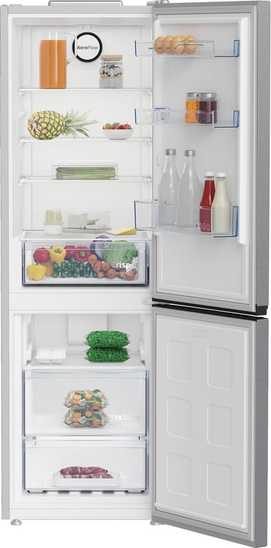 Réfrigérateur Combiné Beko B1RCNE364XB – 316 L, AeroFlow, Classe E - vue 6