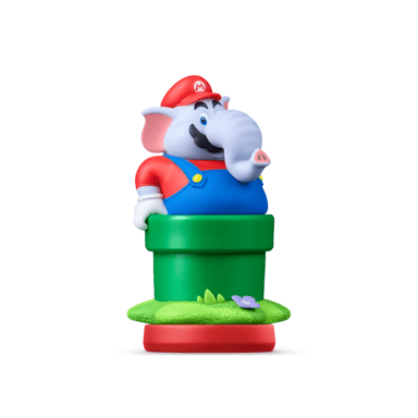 Figurine amiibo Nintendo Mario Éléphant Super Mario Bros. Wonder pour Nintendo Switch 2
