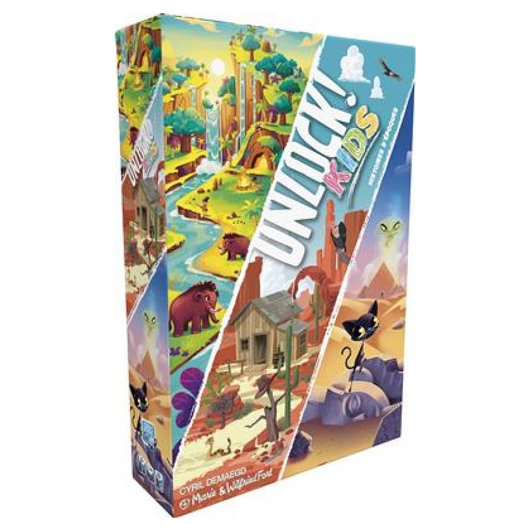 Unlock! Kids : Histoires d'époques Asmodee - vue 5