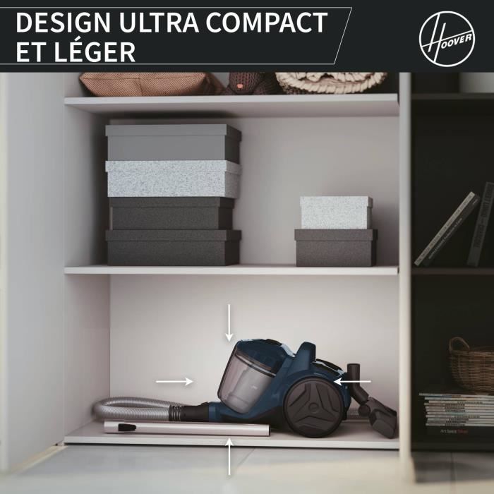 Hoover HP110HM 011 2 Aspirateur réservoir cylindrique Sec Sans sac - vue 7