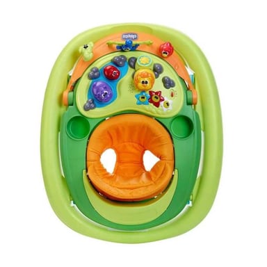 Trotteur électronique Chicco Walky Talky assise réglable 3 hauteurs pliable Vert