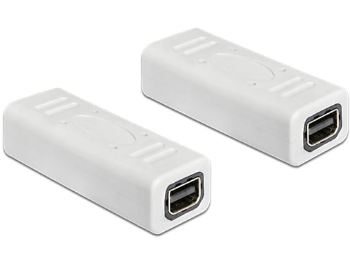 DeLOCK 65450 adattatore per inversione del genere dei cavi mini Displayport Bianco (Delock DisplayPort-k?nsskifter - 3.9 c)