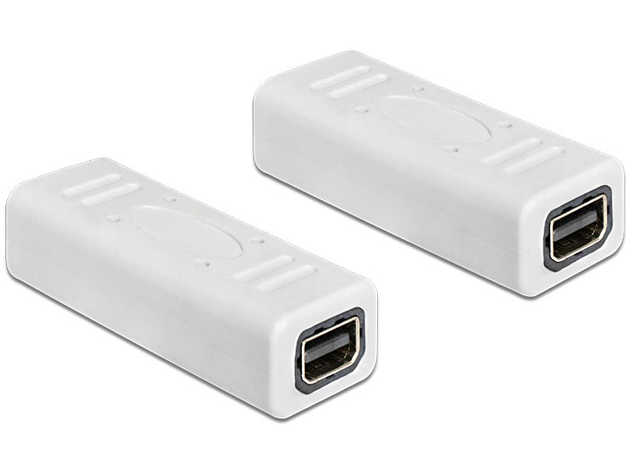 Delock Blanc 65450 Changeur De Genre De Câble Mini Displayport - Neuf - Image 3