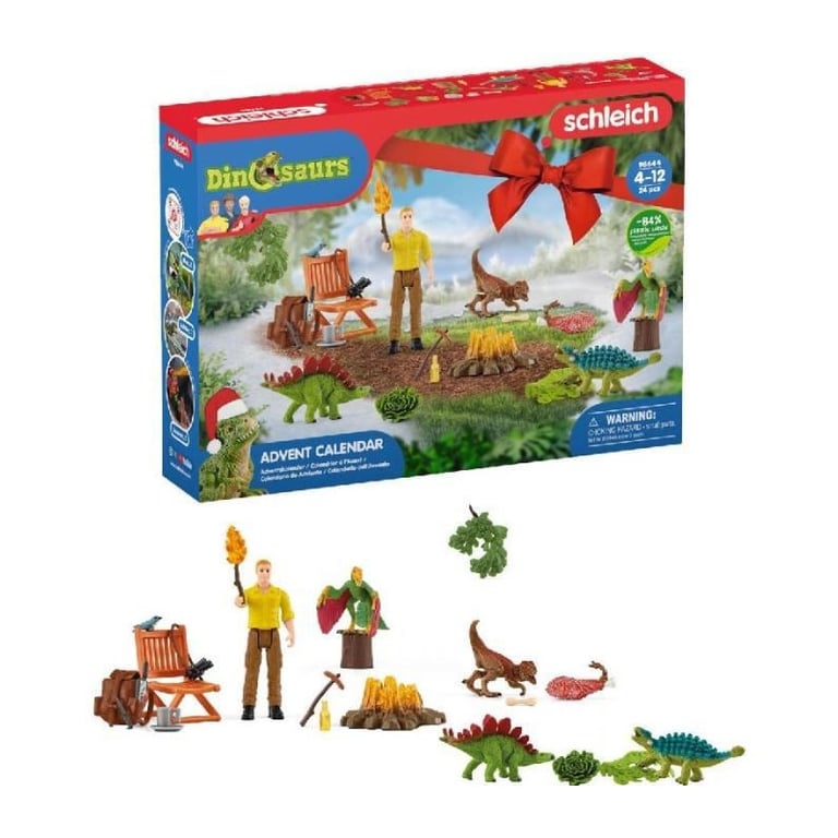 SCHLEICH Calendrier de 'Avent Dinosaurs 2022 98644 Gamme Dinosaurs Neuf