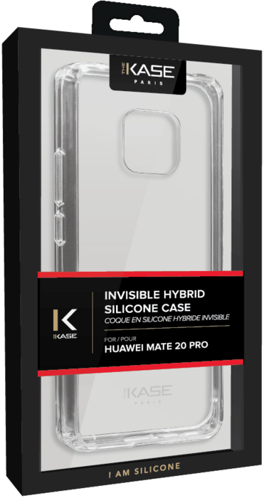 Coque hybride invisible Huawei Mate20 Pro, Transparente