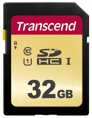 Transcend 32GB, UHS-I, SDHC 32GB Classe 10