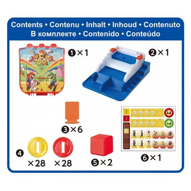 Jeu de la pièce chanceuse Super Mario - Amusement et Fun