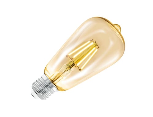 Lampada LED Vintage Eglo - E27 - 220 LM - Tonalità Ambra 2200K