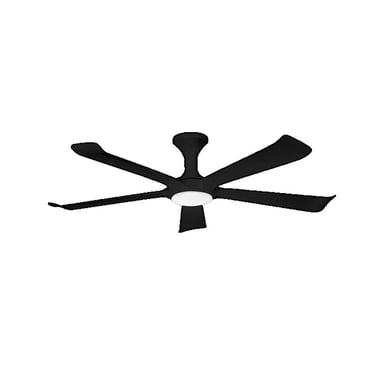 Ventilador de techo Fabrilamp vinaros 5 palas negro