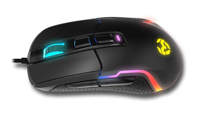Krom Kick souris Gaming Droitier USB Type-A Optique 6200 DPI