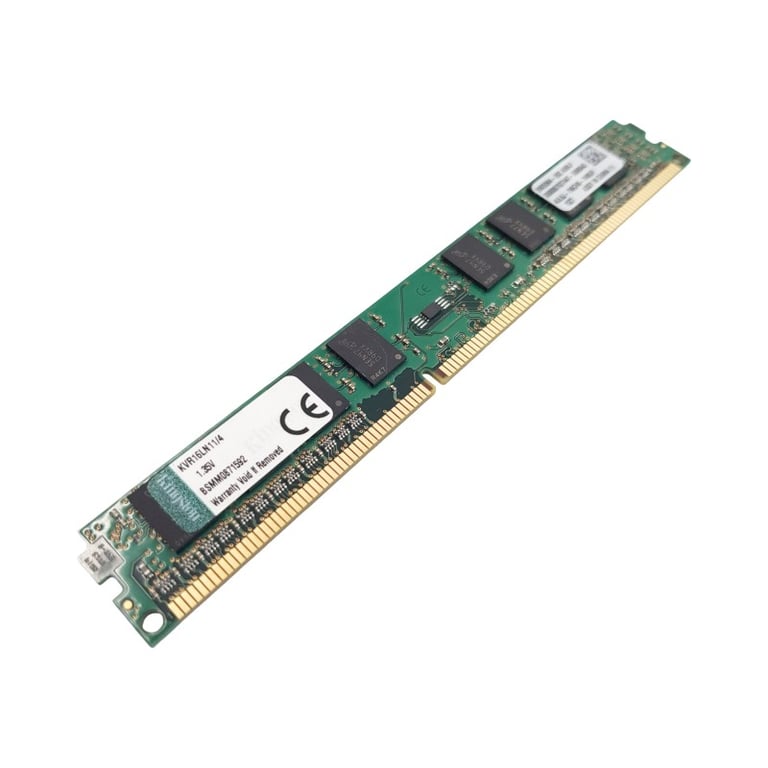 Barrette Mémoire 4Go RAM DDR3 Kingston KVR16LN114G LOW DIMM PC3L 1Rx8