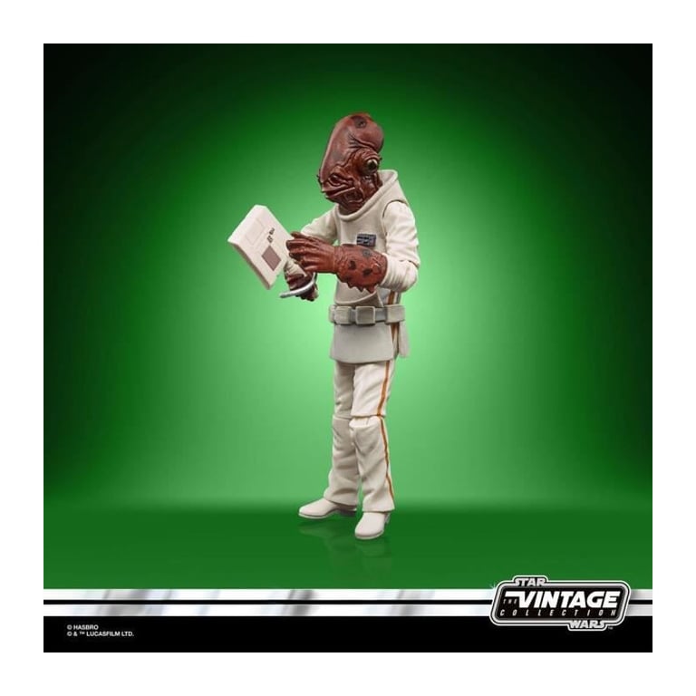 Hasbro Admiral Ackbar Star Wars Vintage - vue 3