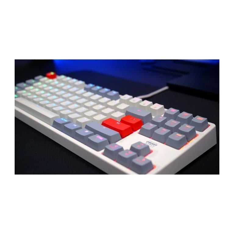 Clavier Gaming Mécanique XTRFY K4V2 TKL Retro – Éclairage RGB, Filaire - vue 3