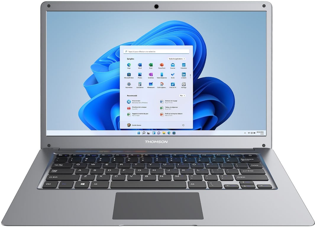 Pc portable Thomson 14.1 | Intel® Celeron™ N4020 | 4 GB DDR4 | SSD - vue 6