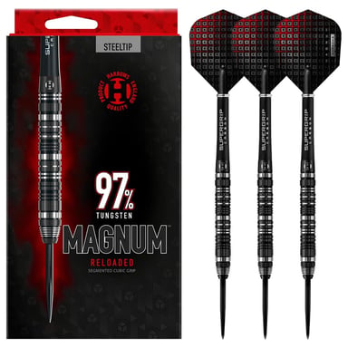 Fléchettes Magnum Reloaded 90 en acier de 25g - Précision et Performance