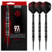 Fléchettes Magnum Reloaded 90 en acier de 25g - Précision et Performance