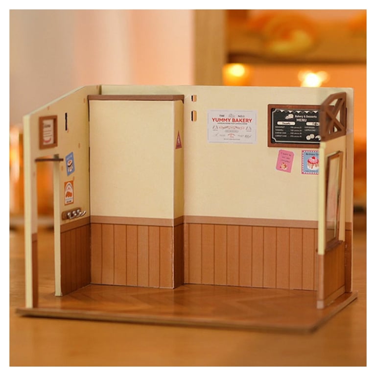 Maquette Rolife Serre livres Book Nook Boulangerie de Becka - vue 4