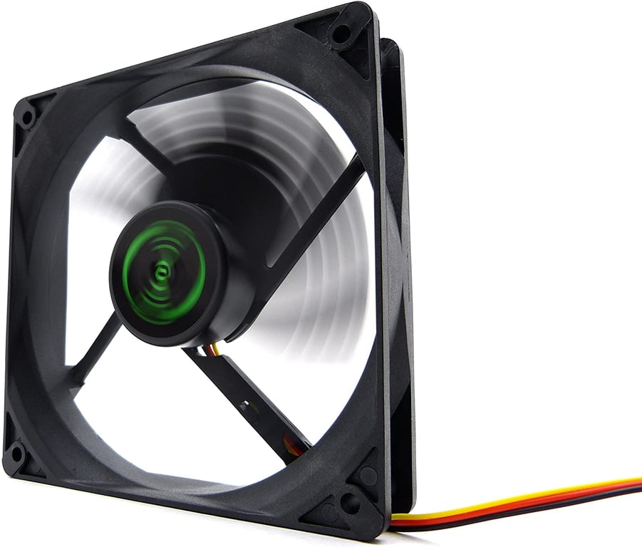 Ventilateur Tacens Anima AF12 120 mm Boîtier et pales noirs Max. 1200 trmin Neuf