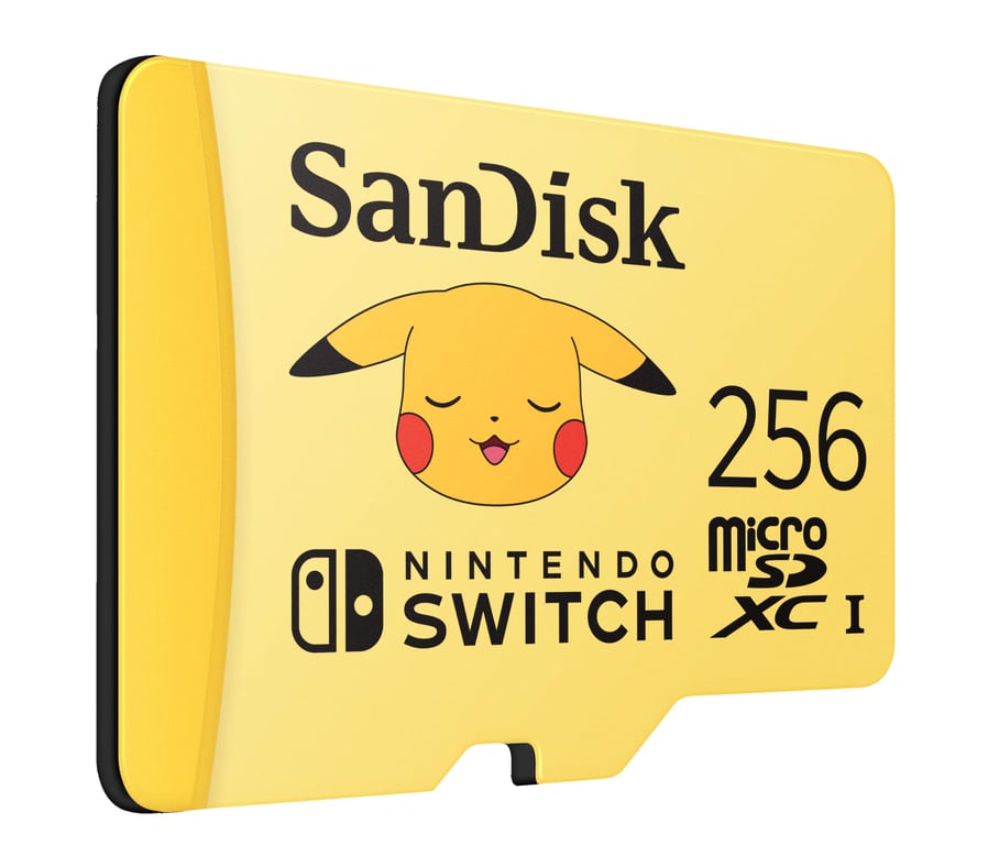Carte mémoire micro SD Sandisk Nintendo Switch System Pokemon - vue 7
