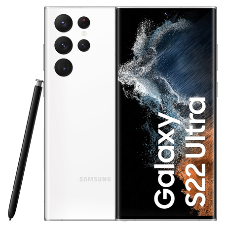 Galaxy S22 Ultra 5G 128 Go, Blanc, débloqué