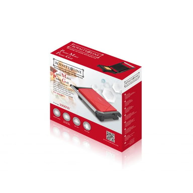 Appareil à sandwich 1000W Rouge Royalty Line RLPM10008691-RED