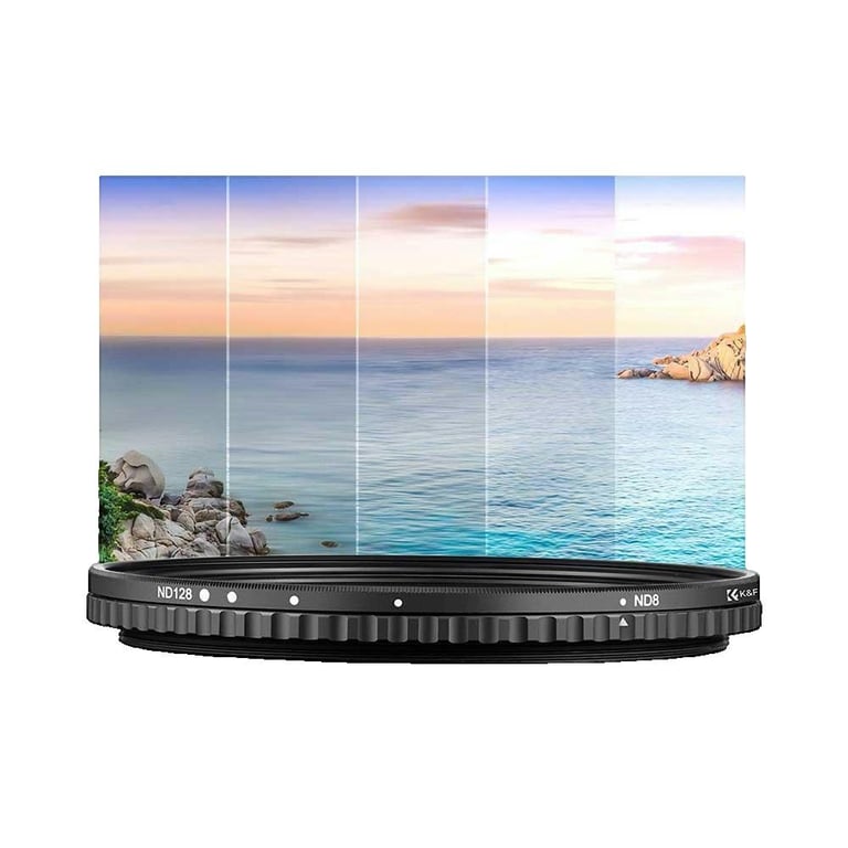 K&F Filtre Nano X Variable ND8 ND128 40 5mm Neuf - vue 2