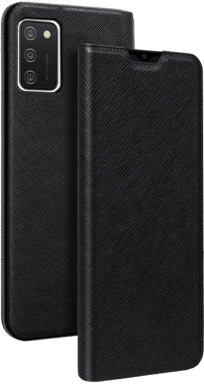 Folio para Samsung Galaxy A02s Stand Function Stand Negro - Cortocircuito europeo Bigben