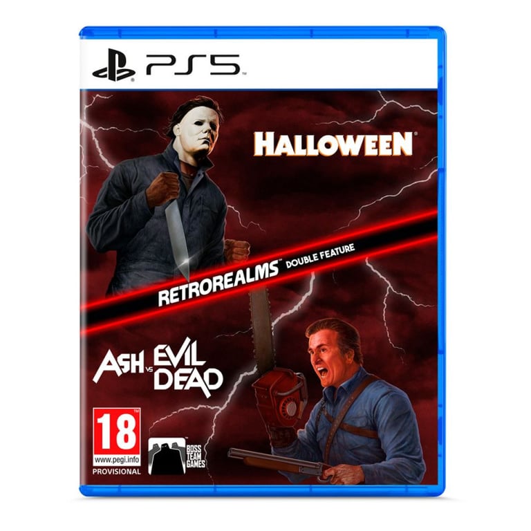 Halloween & Ash vs Evil Dead Retro Realms Double Feature PS5 - Neuf