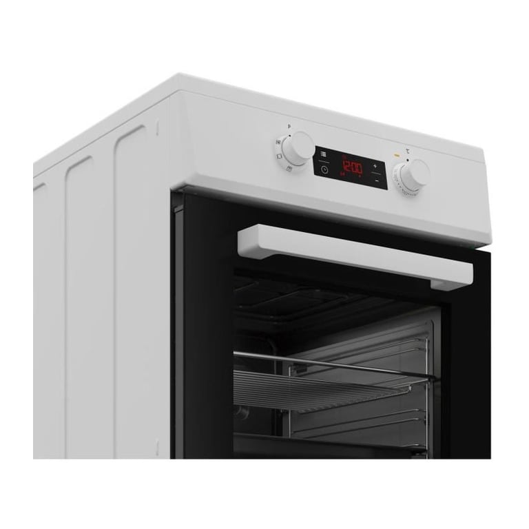 Cuisinière Induction BEKO FSM58301WC – 3 Foyers, 60 L, 0,92 kWh/cycle - vue 5