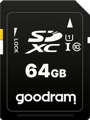 Scheda SD 64GB SDXC GoodRAM - blister retail