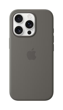 Apple Funda de silicona con MagSafe para el iPhone 16 Pro - Gris piedra