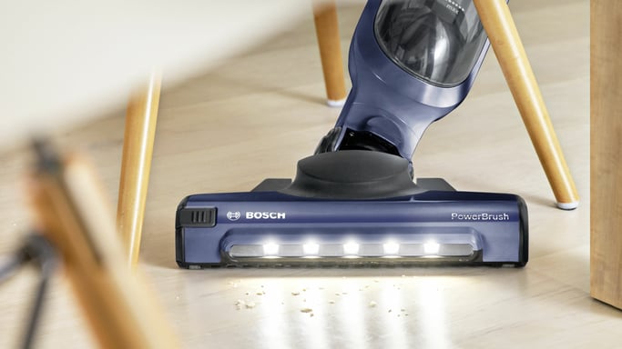 Bosch Serie 4 BCH3K2851 Aspirapolvere elettrico a bastone e verticale 2 in 1 a batteria senza sacco 0,4 L Blu