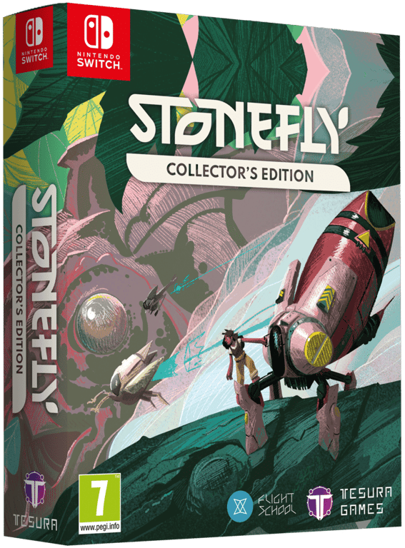 Stonefly Collector' Edition Nintendo SWITCH Editions Limitées Jeu TESURA Aventure Collector