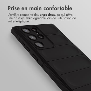 imoshion EasyGrip Backcover pour Samsung Galaxy S22 Ultra - Noir
