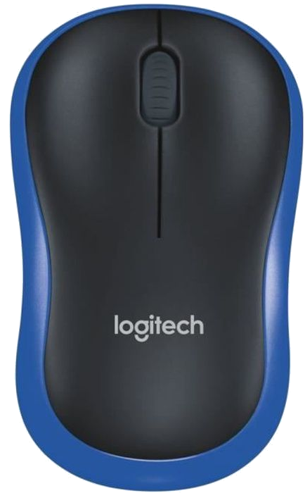 LOGITECH - souris sans fil optique - M185 Bleu