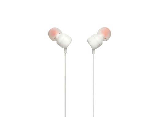 JBL Tune 110 Casque Avec fil Ecouteurs Musique Bluetooth Blanc