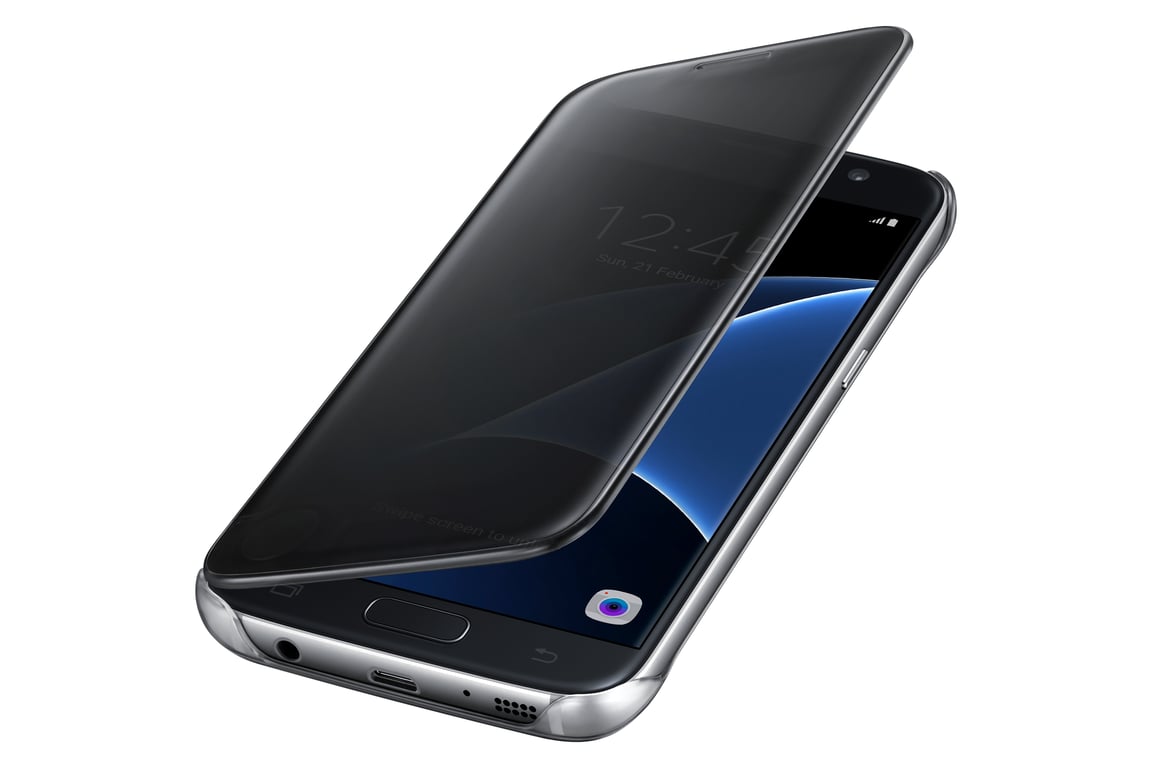 Samsung Clear View Cover S7 Doré - vue 5