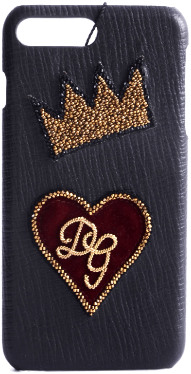 Dolce & Gabbana Coque Heart and Crown iPhone 7 Plus - 8 Plus Case