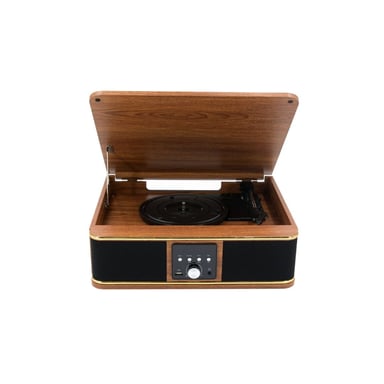 Giradischi Halterrego Boston con Altoparlanti Integrati e Connessione Bluetooth