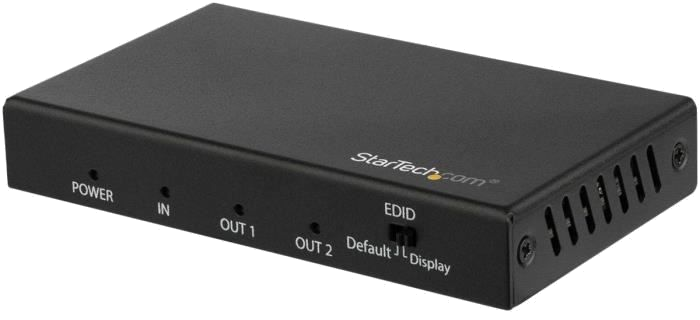 StarTech.com - ST122HD202 - Répartiteur HDMI 1 entrée 4 sorties - Splitter HDMI 2.0 a 2 ports 4K 60 