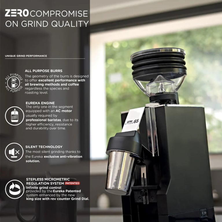 Moulin à café expresso Eureka Mignon Zero 65 All Purpose – - vue 4