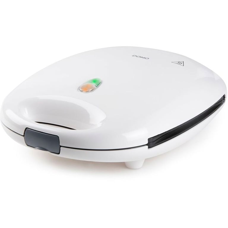 Domo - Piastra Per Sandwich Rivestimento Antiaderente Bianco